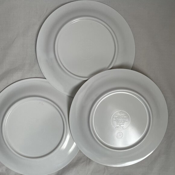 Pottery Barn Kids Peter Rabbit Beatrix Potter Melamine Dinner Plates SET of 3 - Picture 2 of 12